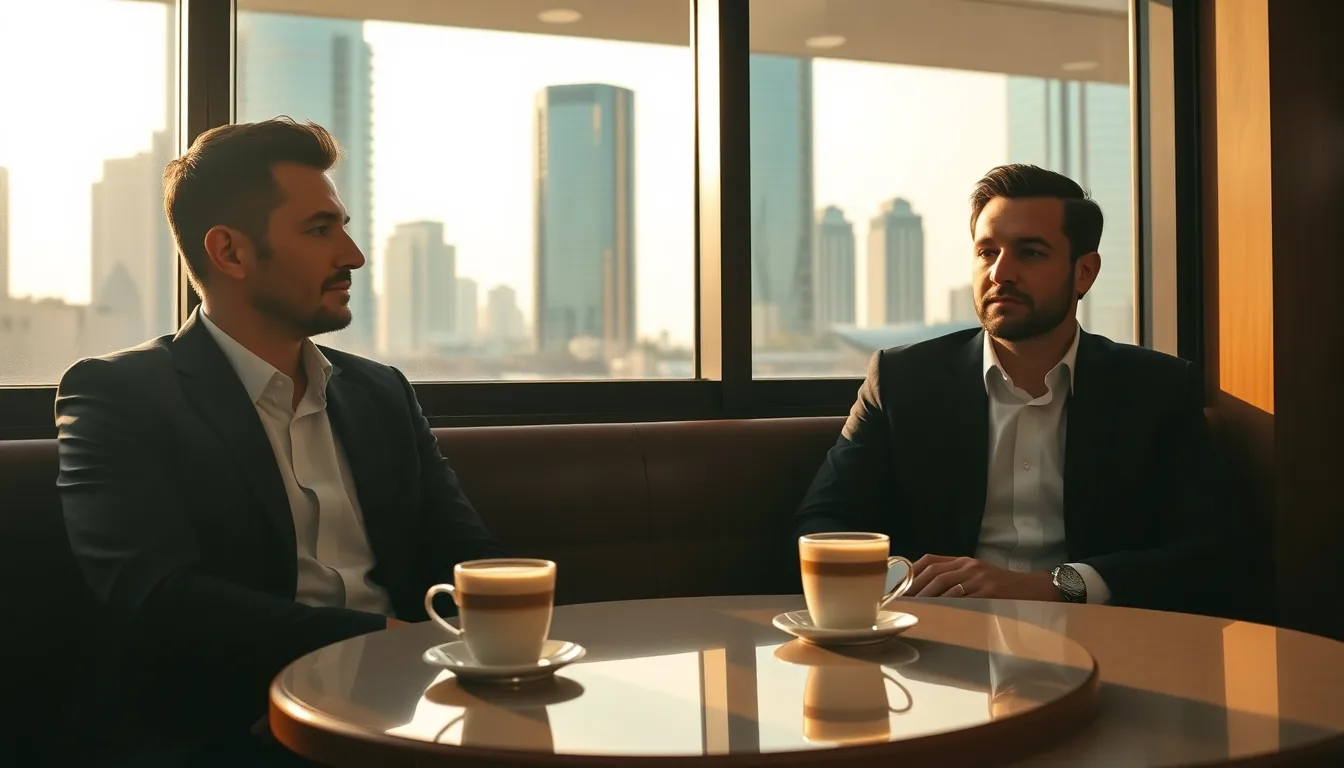 Dubai iş seyahatinde tanışma: Kahve ne zaman kahveden fazlasıdır